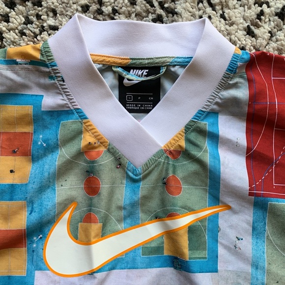 Nike Tennis Court Windbreaker Pullover Lightweight Jacket CU5569 Merch Small - Picture 6 of 16